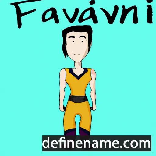 Flavián cartoon