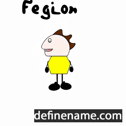 Flégon cartoon