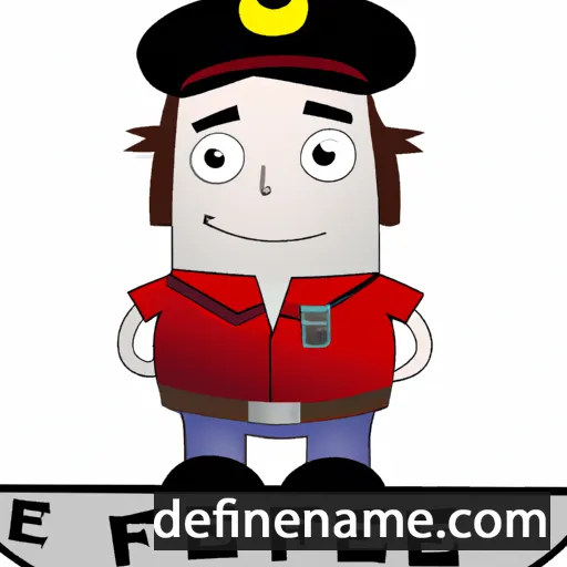 cartoon of the name Fleet