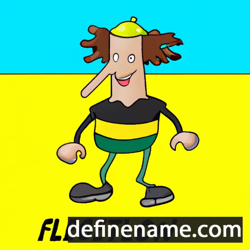 cartoon of the name Flegont