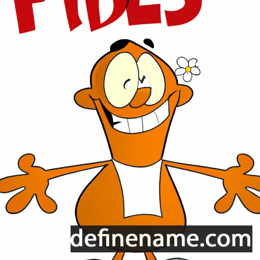 cartoon of the name Flidais