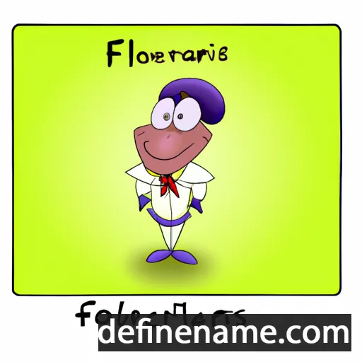 cartoon of the name Floireans