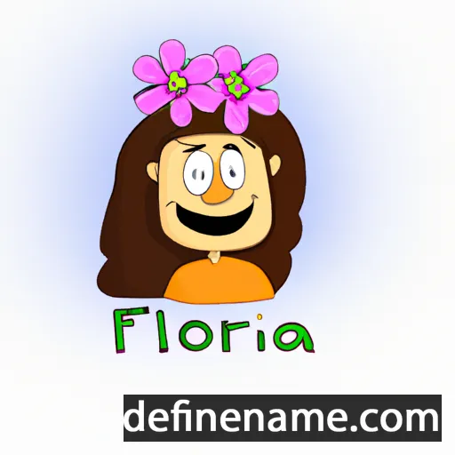 Florá cartoon