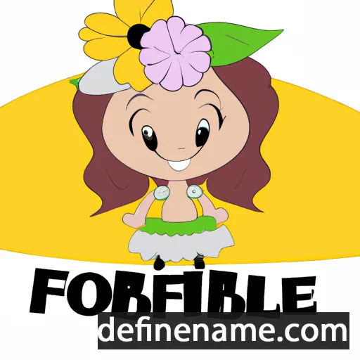 cartoon of the name Florabelle