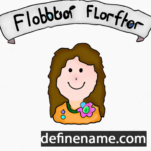 Florabeth cartoon