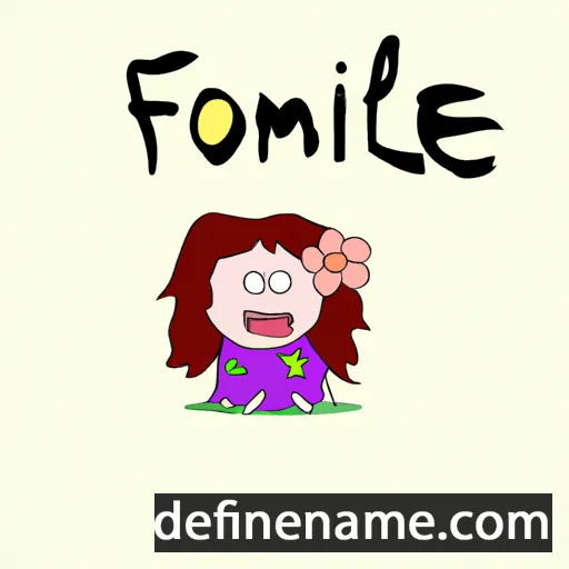 Floramie cartoon