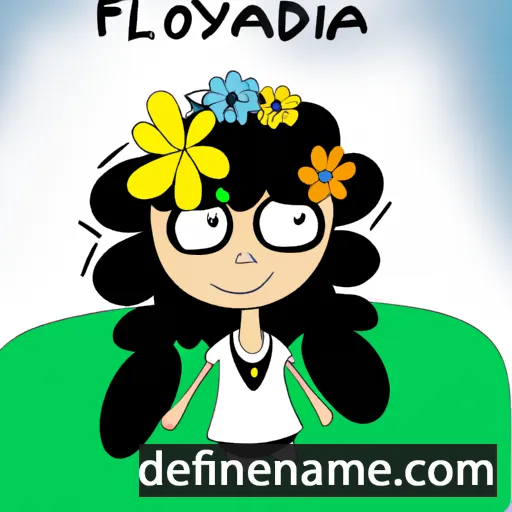 cartoon of the name Florayda