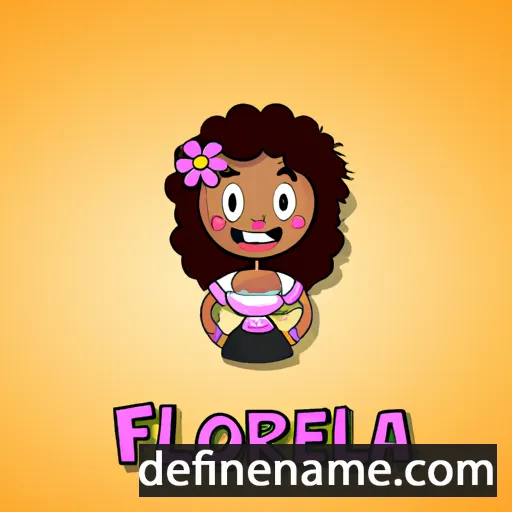 Flordeliza cartoon