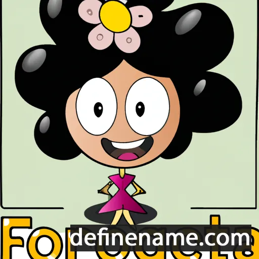 cartoon of the name Florecota