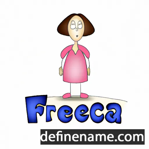 cartoon of the name Florencija