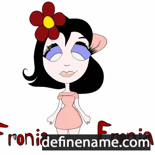 cartoon of the name Florența