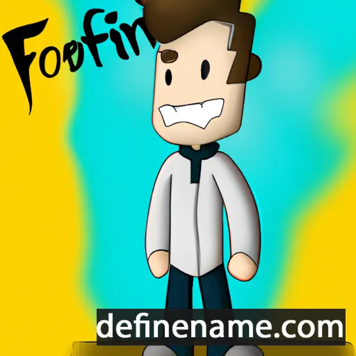 cartoon of the name Florentín