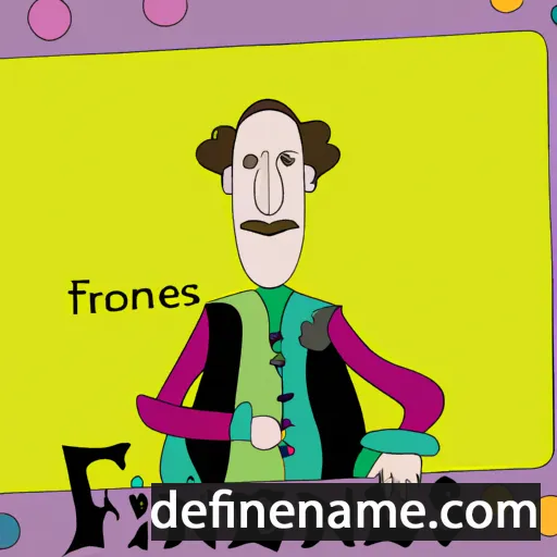 cartoon of the name Florentīns