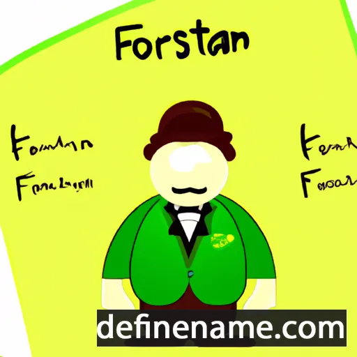 Florestan cartoon