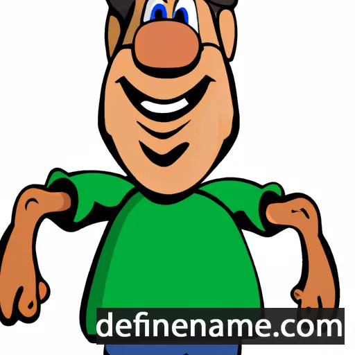 cartoon of the name Florestano