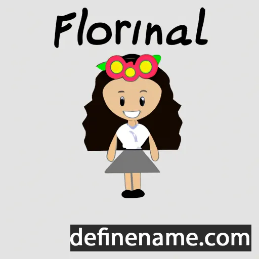 Floriána cartoon