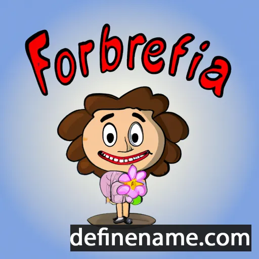 cartoon of the name Floriberta