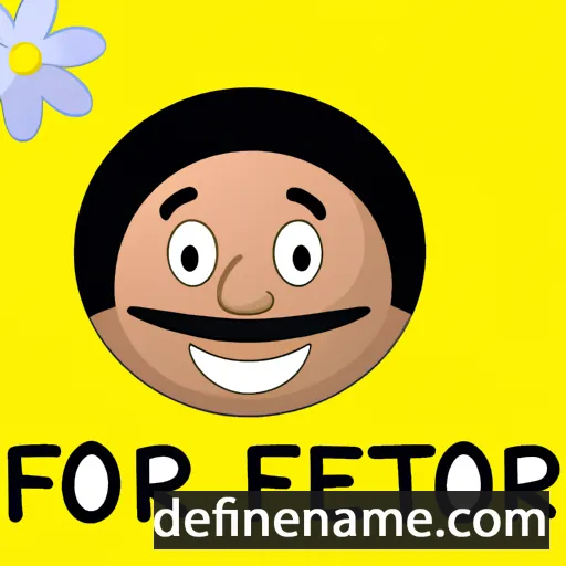 cartoon of the name Floriberto