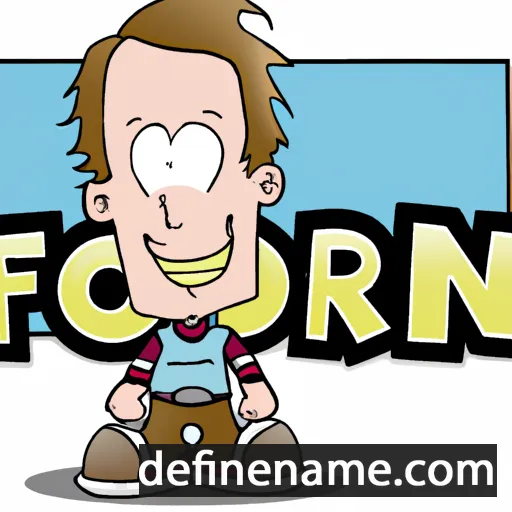 cartoon of the name Florijn