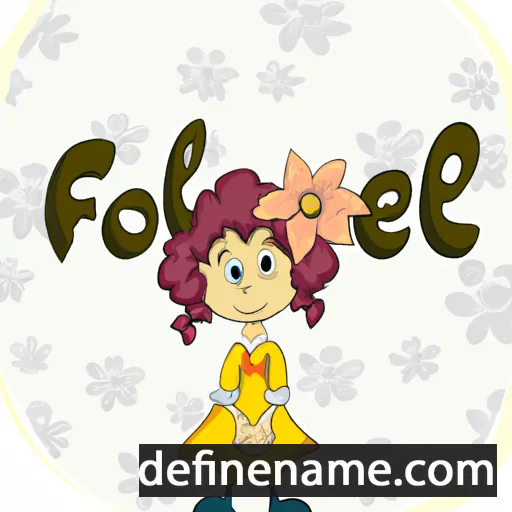 cartoon of the name Florimel