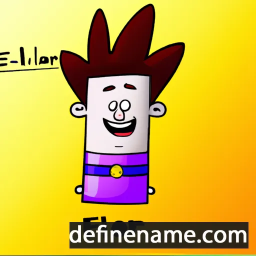 cartoon of the name Florión