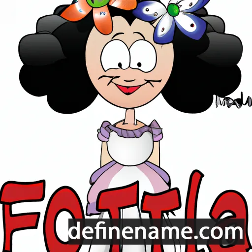 cartoon of the name Florita