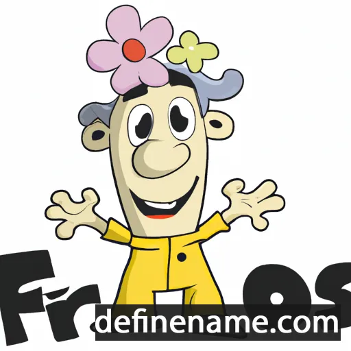 cartoon of the name Floros