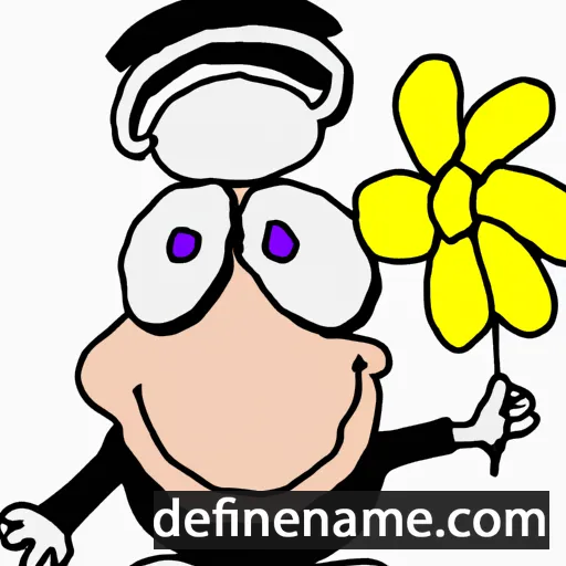 cartoon of the name Flos