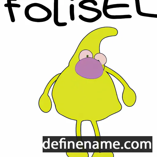 cartoon of the name Floscel