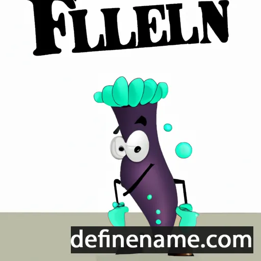 cartoon of the name Fluellen