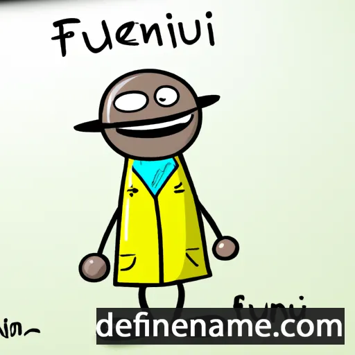 cartoon of the name Fluenzi