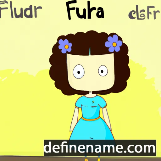 Flura cartoon