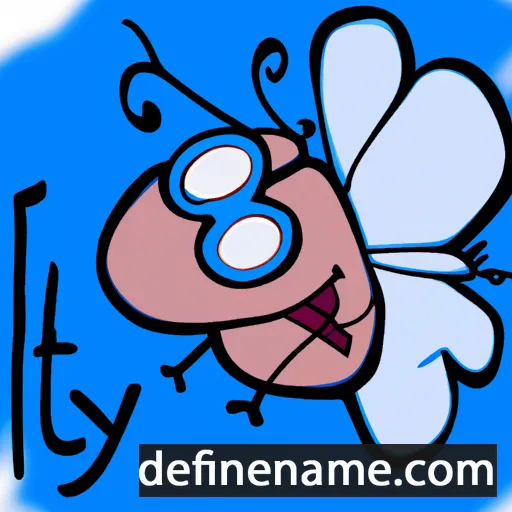 cartoon of the name Fly