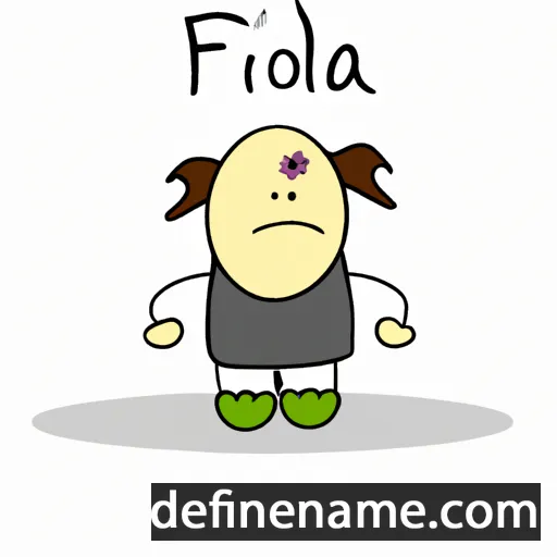 cartoon of the name Fódla