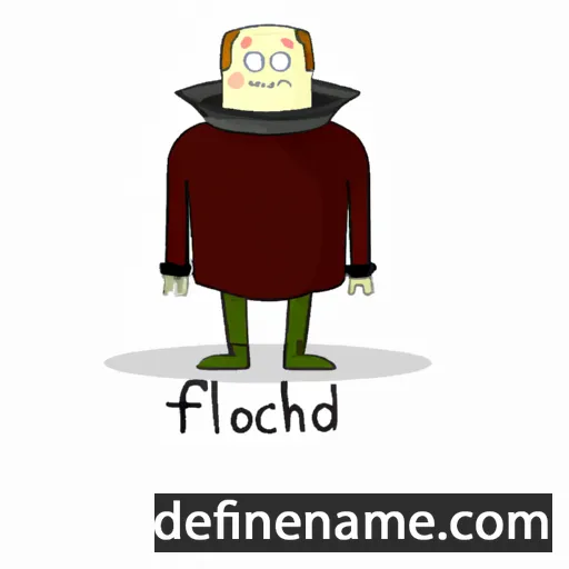 cartoon of the name Folchard