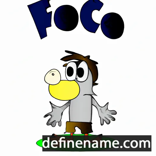 cartoon of the name Folco