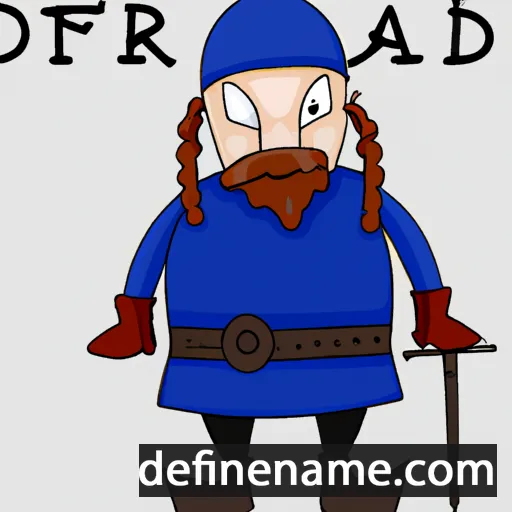 cartoon of the name Folkvarðr