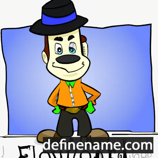 cartoon of the name Folkward