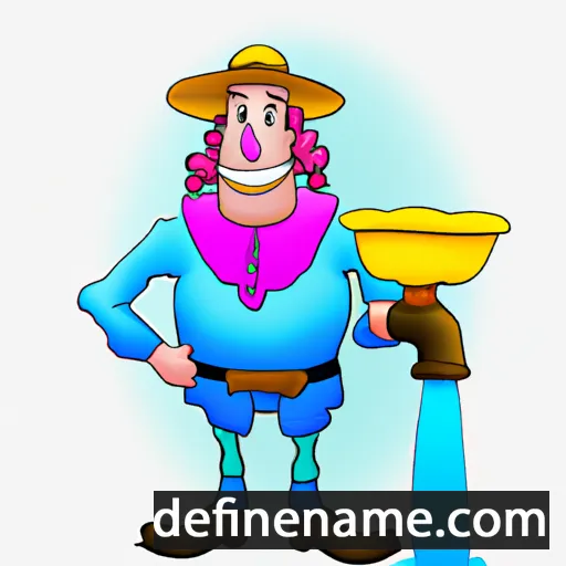 cartoon of the name Fontanne