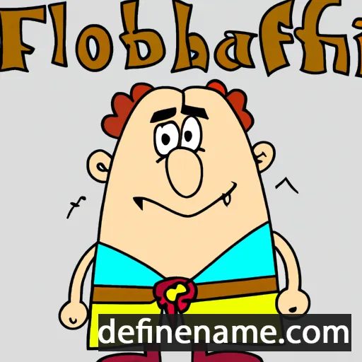 cartoon of the name Forbflaith