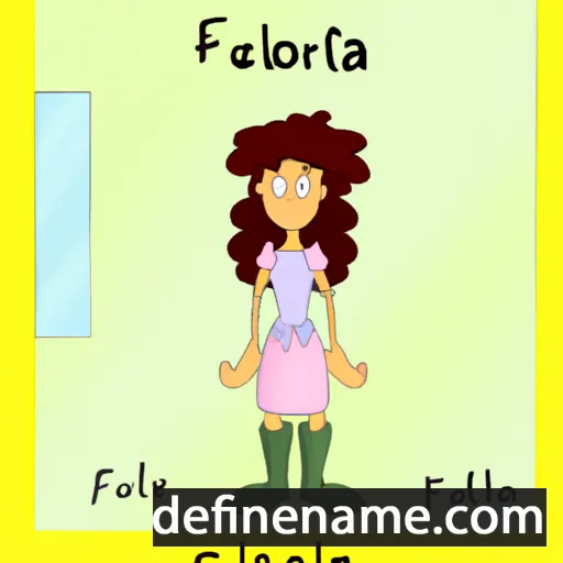 cartoon of the name Forella