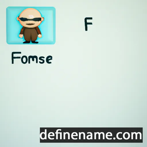 Formose cartoon