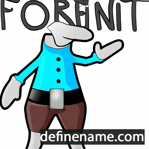 cartoon of the name Fornjot