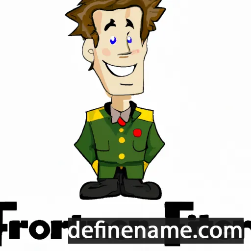 cartoon of the name Forrester