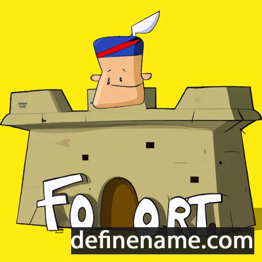 Fort cartoon