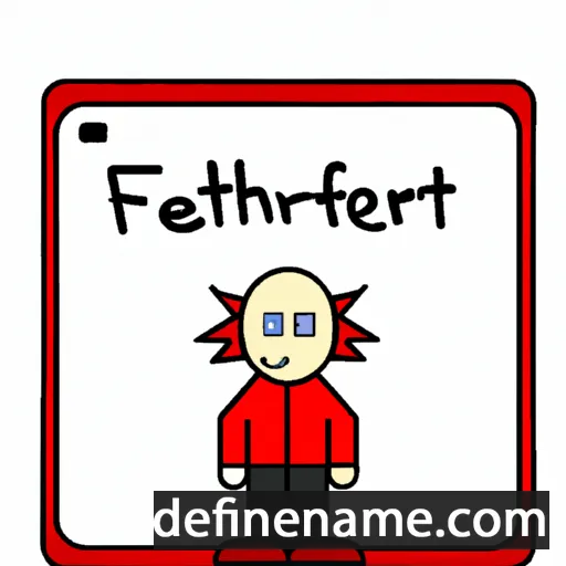 Forthred cartoon