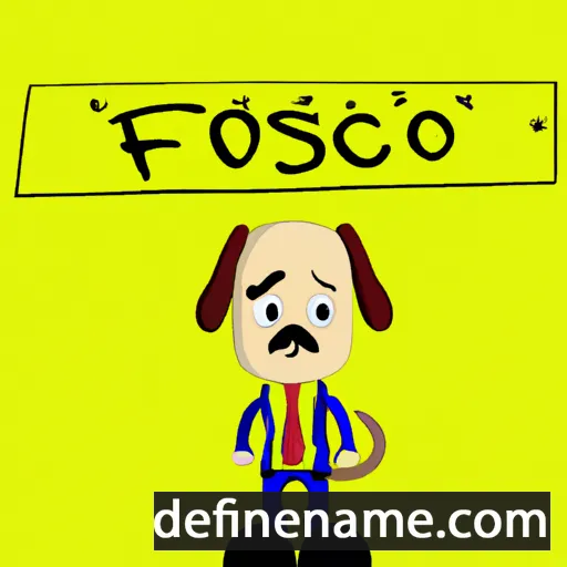 cartoon of the name Fosco