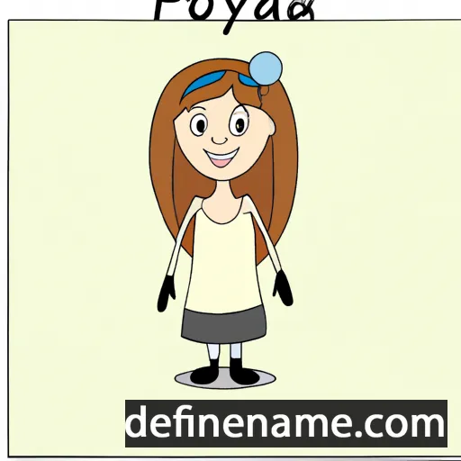 Fotyna cartoon