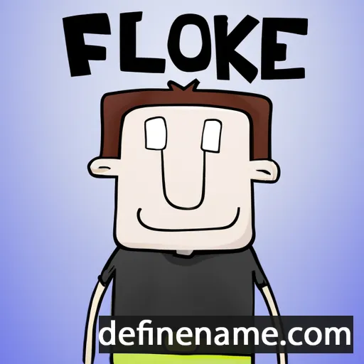 cartoon of the name Fouke