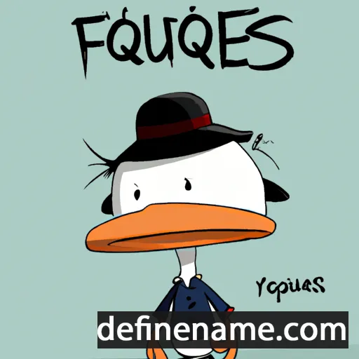 Foulques cartoon